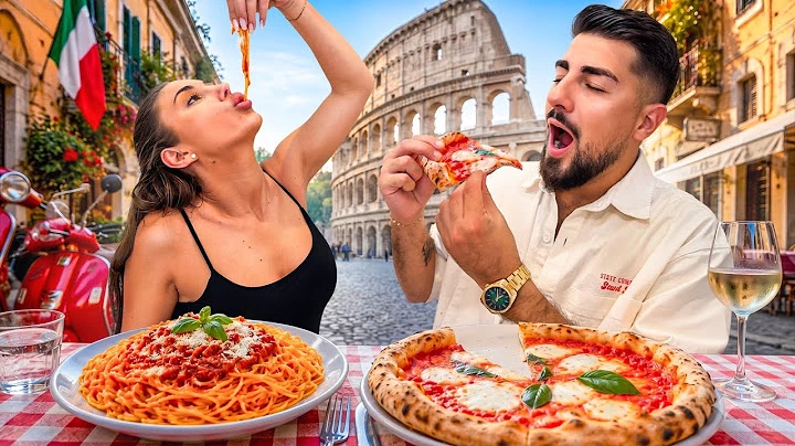 Am Mâncat La Cel Mai Ieftin Restaurant Din Roma 🇮🇹 ( surpriză Biancăi )